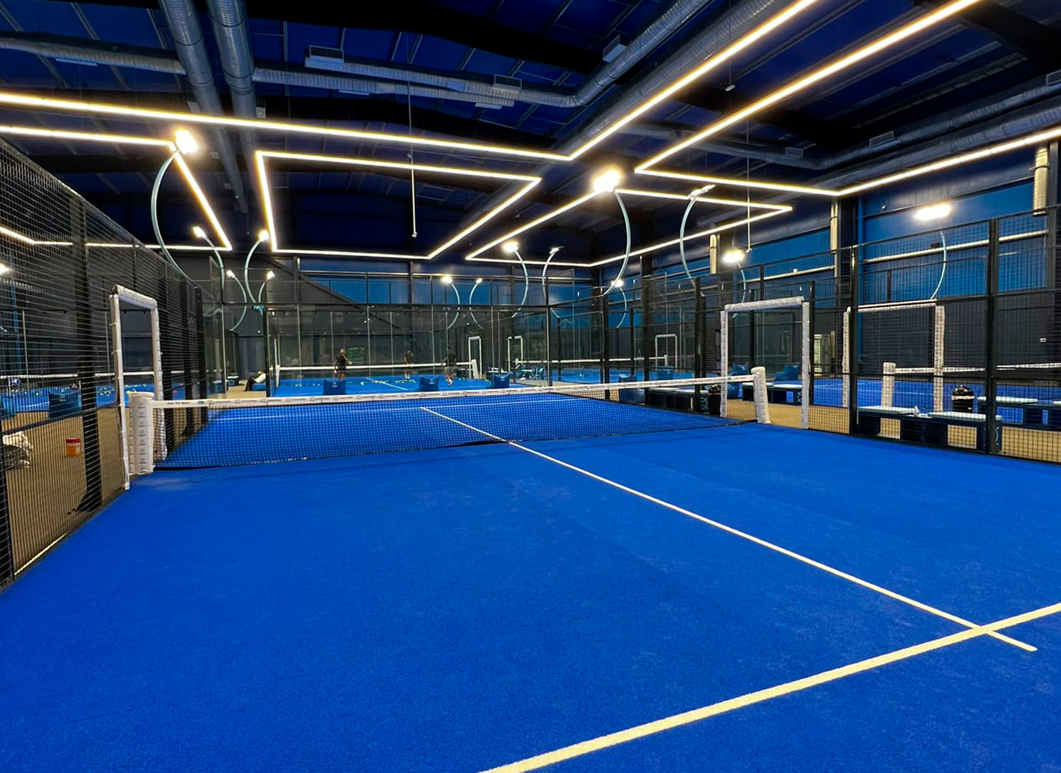 Roche Norwich s First Dedicated Indoor Padel Centre Court De Padel
